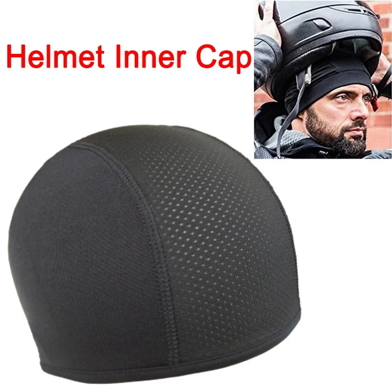 

Quick-drying Cycling Helmet Hat Inner Cap Motorcycle Balaclavas Helmet Inner Sweat Wicking Hat for Men Women Sports Hat Caps