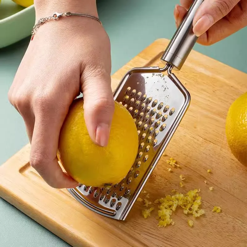 Multifunctional Stainless Steel Cheese Lemon Fruit Peeler Shredder Mini Spice Grater Fruit Vegetable Tool Kitchen Accessories
