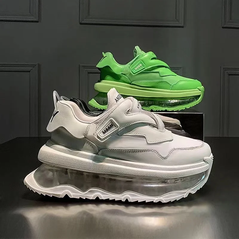 Women's Air-Cushioned Platform Sneakers - true deals club