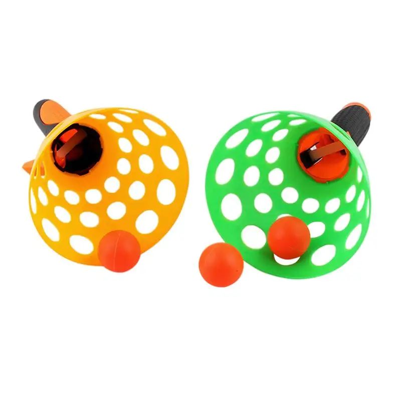 

Garden Outdoor Sports Game Toy Launch Throw Catch Ball Set Parent-Child Interactive Toys Game For Kids Children