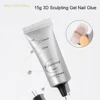 15g Nail Art Rhinestone Glue Gel For Sticky Rhinestones Diamond False Nails Super Adhesive Gems Jewelry Decor UV Nail Polish Gel 3