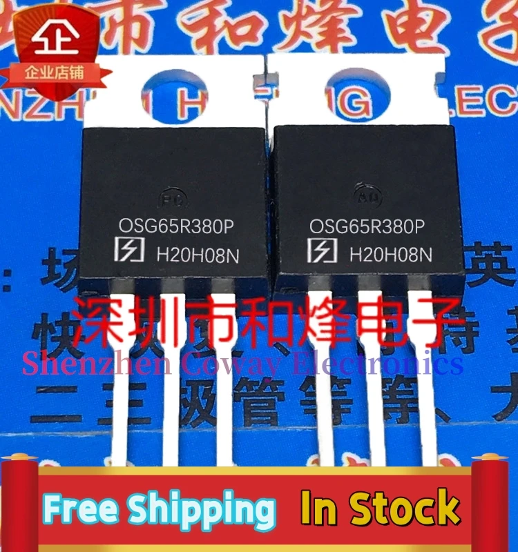 

10PCS-30PCS OSG65R380P TO-220 MOS In Stock Fast Shipping