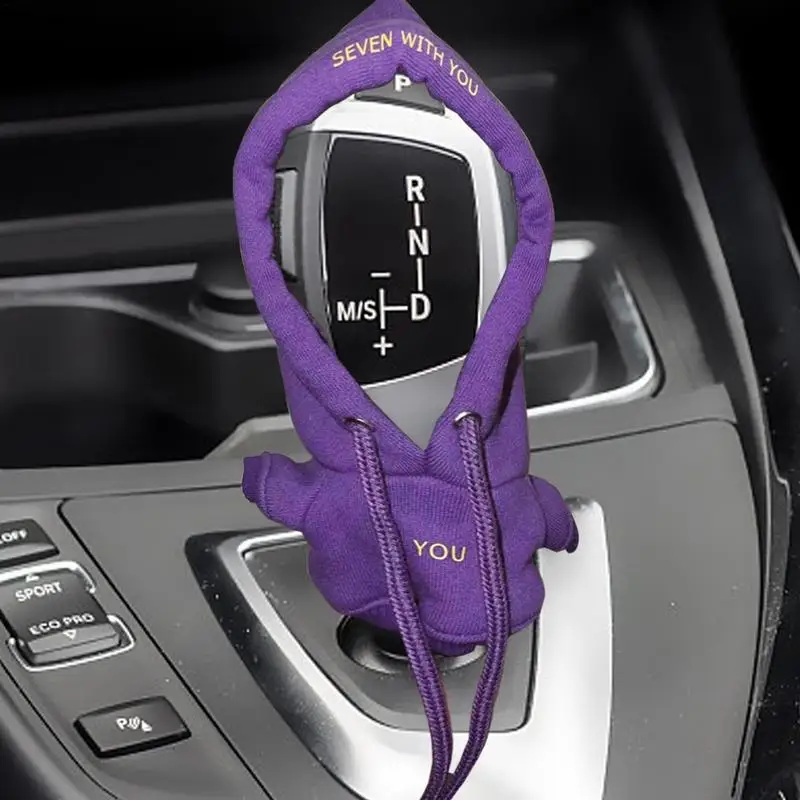 

Набор чехлов для автомобильных ручек переключения передач, универсальные автомобильные ручки переключения передач с капюшоном, чехол для автомобильного стайлинга, толстовка с ручкой, набор ручек переключения