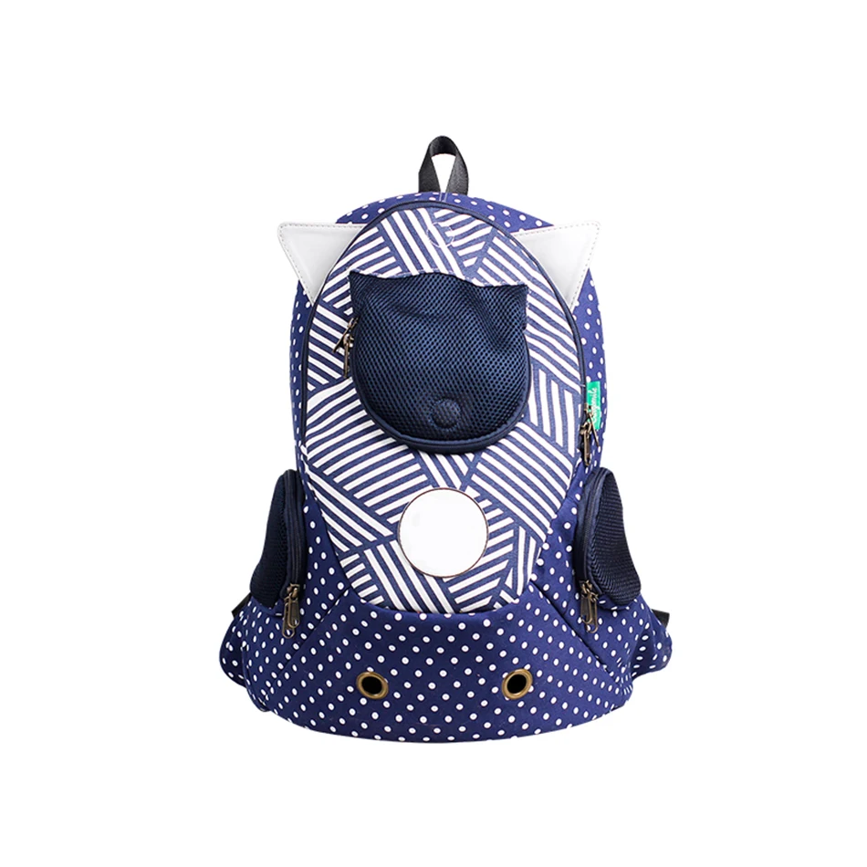 

Cat and dog bag Pet backpack Cat out bag chest bag out portable