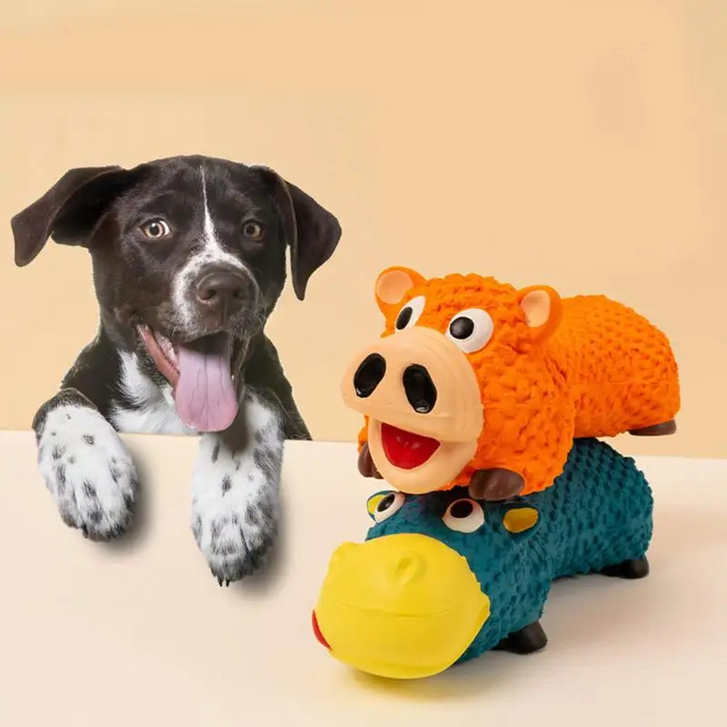 

Dog Chew Toy Squeaky Toy For Aggressive Chewers Interactive Dog Puzzle Training Toys For Medium Large Dogs Home Pet Supplies