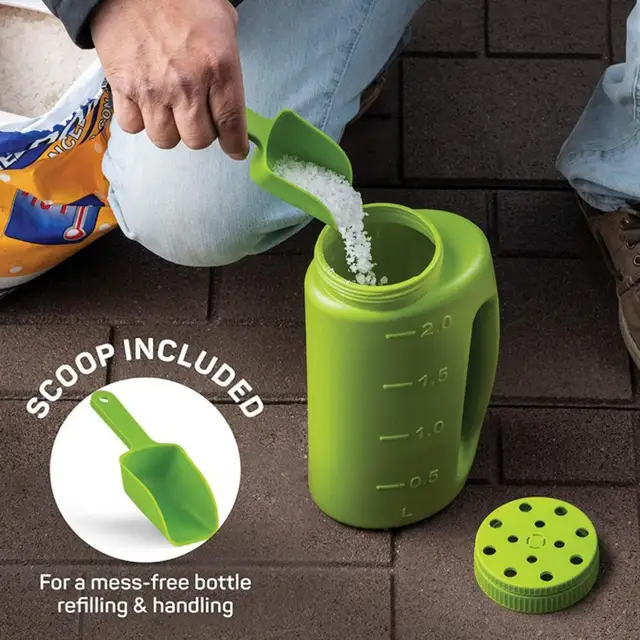 Természettel Rendelkező Palack Többcélú, Állítható Méretű Jelöléssel Nagy Kapacitású Kertészkedés Újrafelhasználható Kézi Öntöző Edény - Image 3