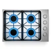 30" NG/LPG Gas Cooktop 4 Sealed Burners Stainless Steel 18000BTU Max 6