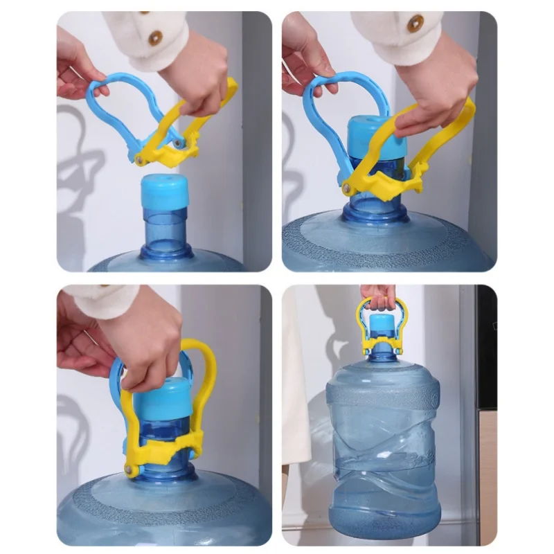 Ergonomic Portable Water Bottle Handle - Kitchen & Outdoor Gadget