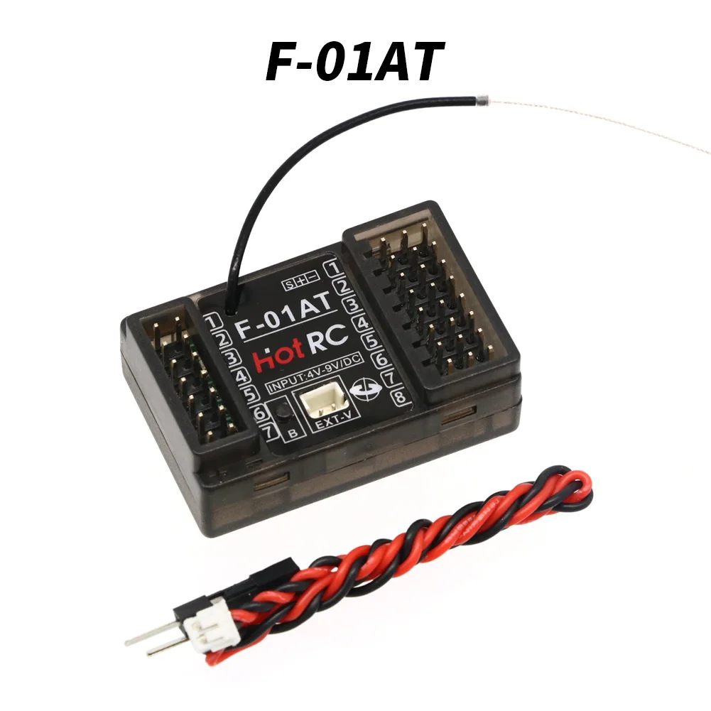 Hotrc Hot 4/5/6/8CH RC Empfänger 2.4GHz Gyro für CT-4A CT-6A CT-8A HT-6A HT-8A DS600 DS-4A RC Funksender – Detail 10