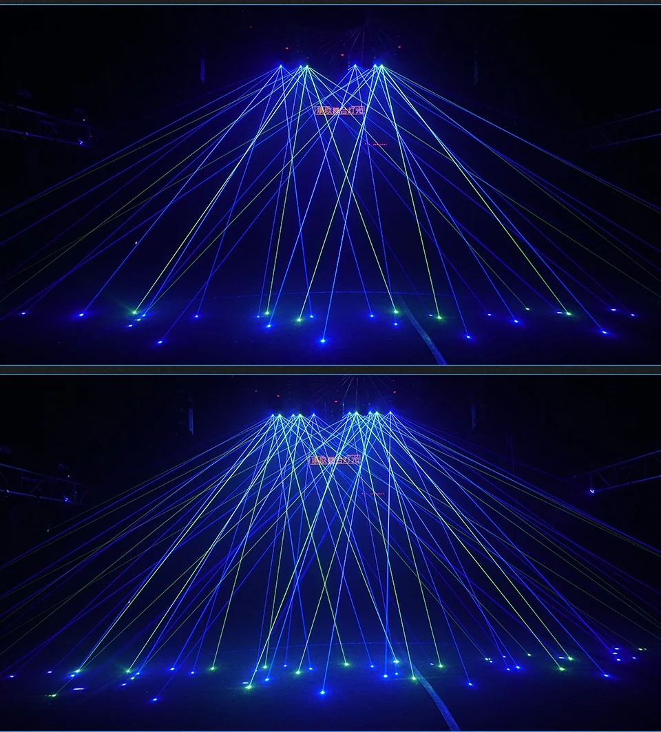 High Power 8 Eyes Laser Light 150W Stage Moving Head Light Laser Projector DJ Ba