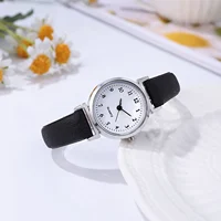 Students Business Quartz Watch Round Dial Shape Easy to Wear Casual Watch for Home Office Working Shopping 2