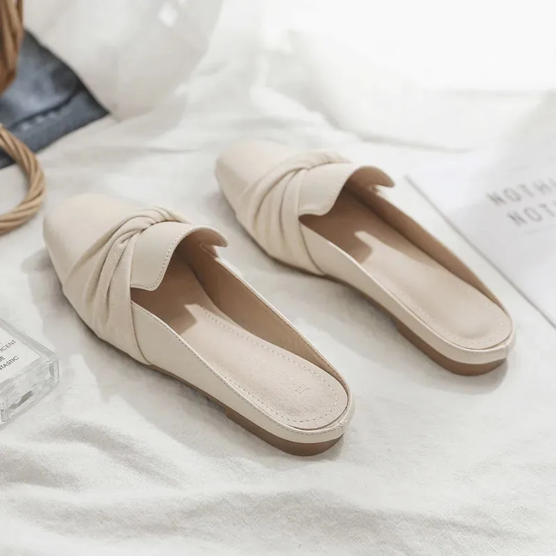 

Women Flats Shoes Women Leather Ladies Shoes Female Cutout Slip on Ballet Flat Loafers Zapatos Niña Shoes for Women Sneakers