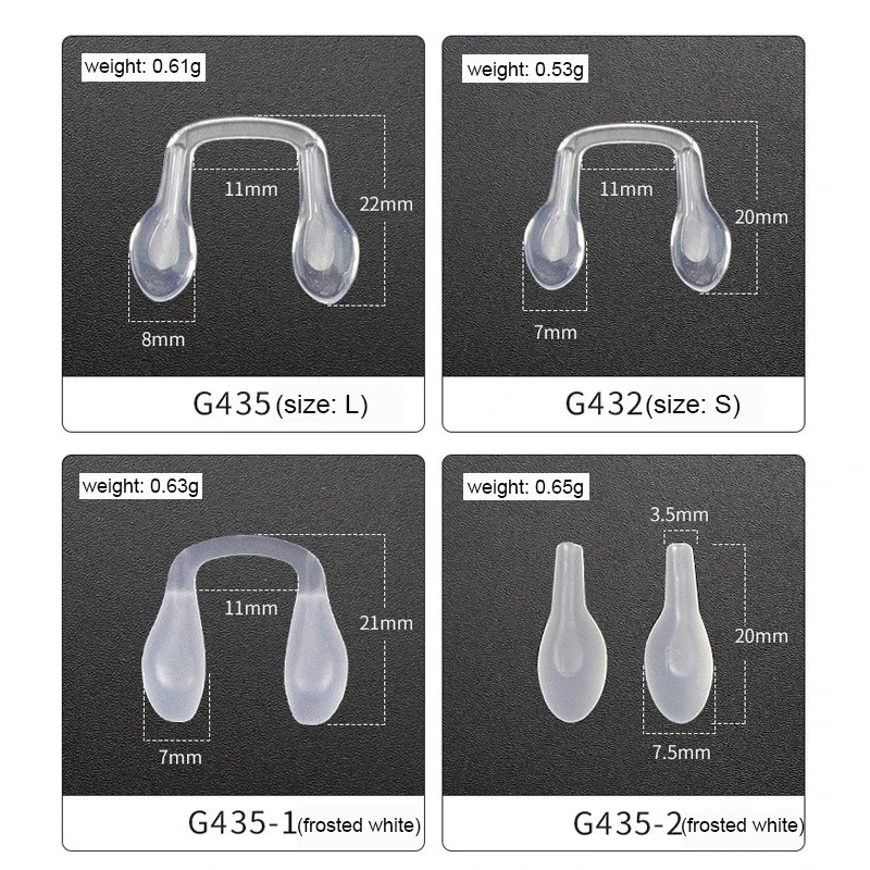10pcs Silicone U Shape Nose Pad Arm Eyeglasses Anti Slip Accesssory 3