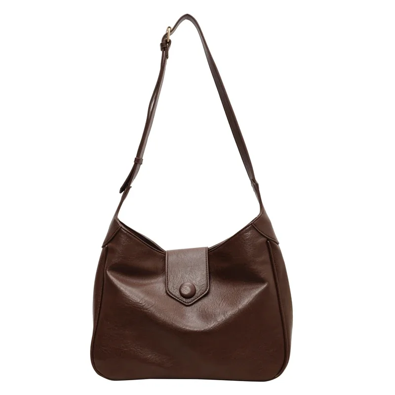 Free Shipping New Women's Bag Fashion Casual Style Simple Shoulder Bag Large Capacity Versatile Shopping Crossbody Bag