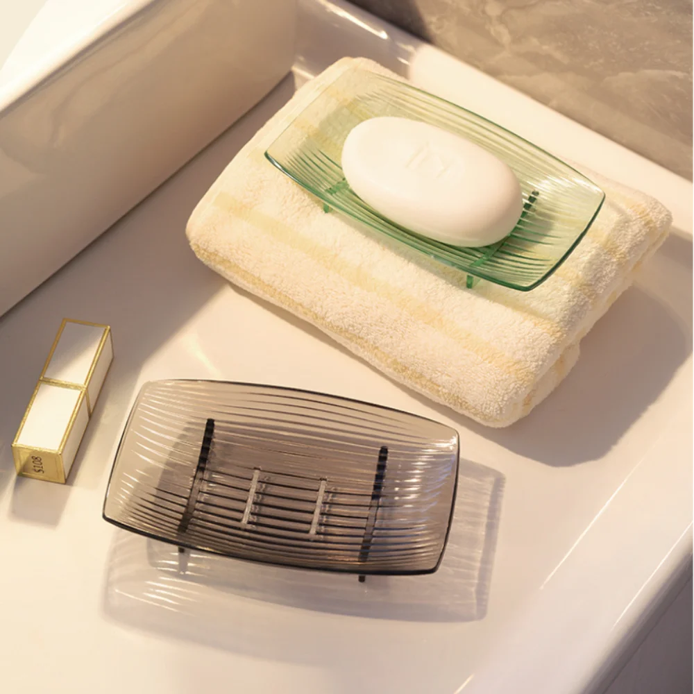 Creative Self Draining Soap Case Quick Drain Easy To Rinse Soap Dish Durable Moisture Resistance Drain Soap Box Household