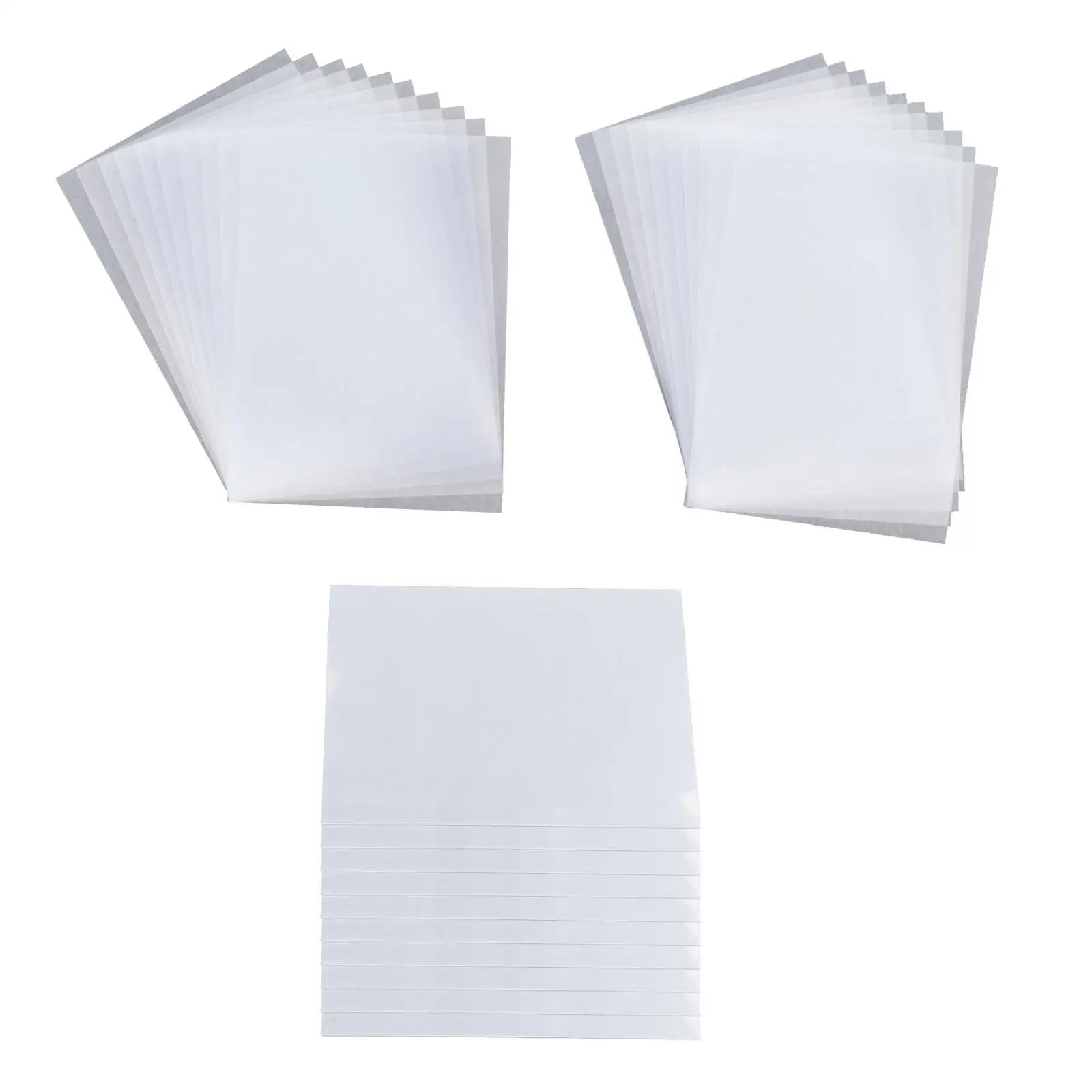 Heat Shrink Papers 10x Blank Heat Shrink Papers Sheets 6Inchx8inch Handmade Supplies for Keychain Crafts Ornaments Making