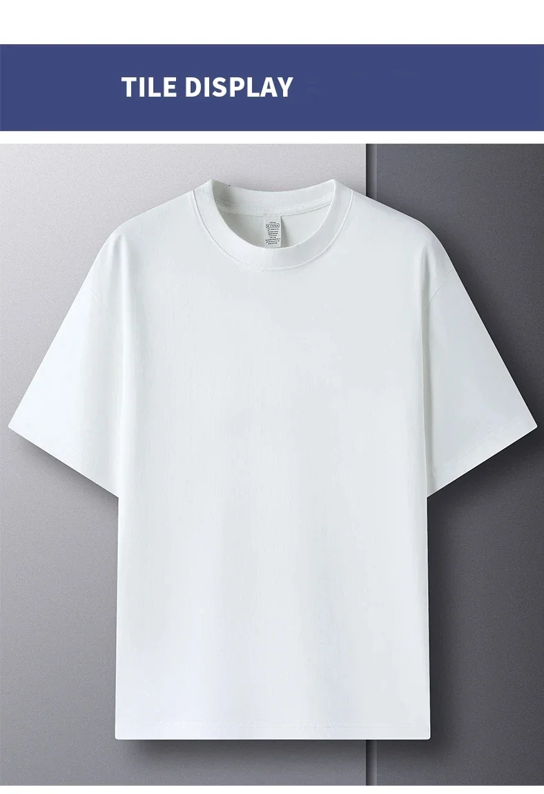 PlatiNum Men's Cotton T-shirt Back View
