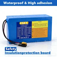 Batterie lithium neuve 48V 10Ah 20Ah 30Ah 18650 13S3P 13S4P avec BMS 500-1000W pour pack batterie Li-ion de trottinette électrique 48V 2