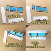 1:87/76 Scale Building Model Train Railway Layout Bus Shelter Station Stop Model Collection Gift Toy 6