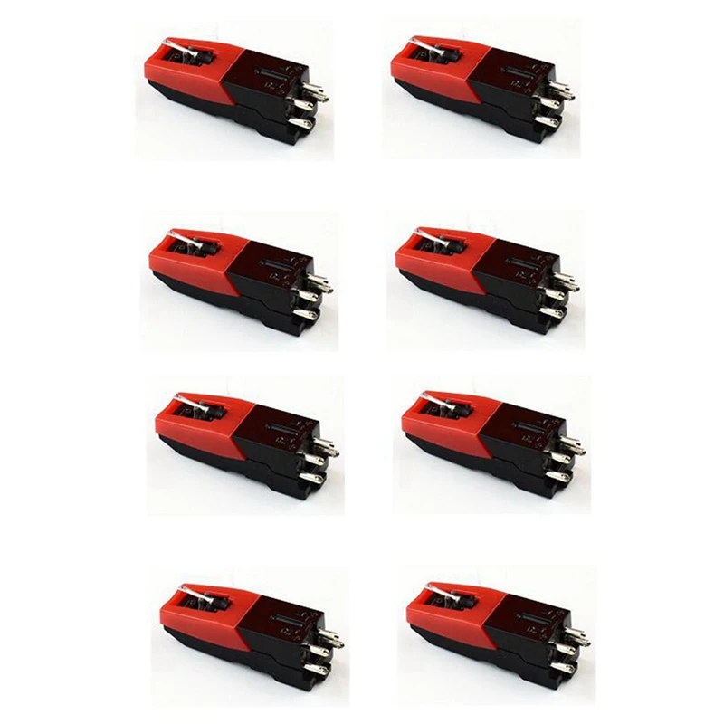 

16 Pcs Aluminum Turntable Diamond Stylus Needle For LP Record Player Phono Ceramic Cartridge
