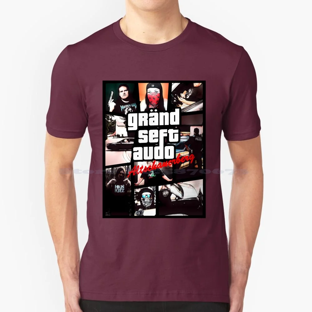 Gr? Nd Seft Audo T Shirt 100% Cotone Tee Mimon Baraka Dragon Lord Sdraiato Lord Dragon Jump Screech Lord Lustrlord Emskirchen