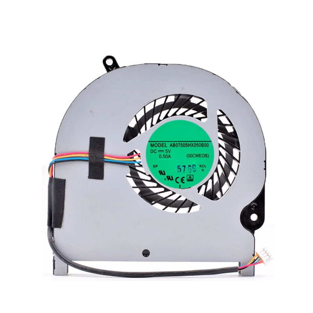 

Laptop CPU Fan For Toshiba For Satellite Radius P50W-C P55W-C H000082100 DFS531105MC0T FGFN AB07505HX050B00 00CWEOS DC5V 0.5A