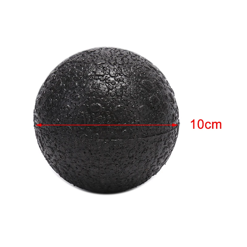 1PC Fitness Round EPP Hand Massage the Ball Portable Physiotherapy Ball Gym Sport Massager Roller Black Training Grip