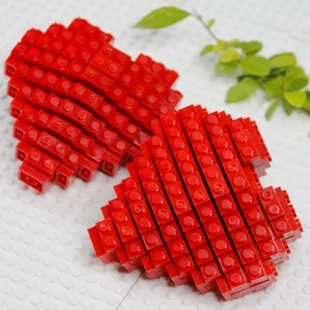 Micro Blocks Como Hacer Un Corazon Con Legos Blocks Set, Heart