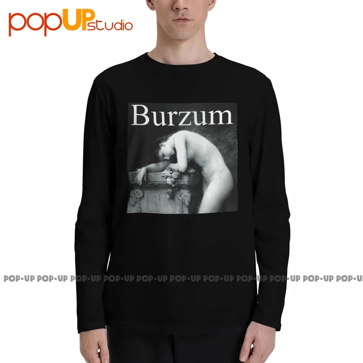 1Burzum Darkthrone Bathory Hxc Satyricon Mgla Dissezione Culla T-Shirt Manica Lunga T-Shirt Tee Cool Trendy