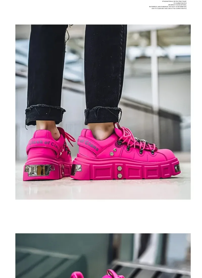 High-quality Fashion Platform For Women Casual Leather Sneake Summer Sports Luxury Designer Shoes Tennis Running_vogvips.com