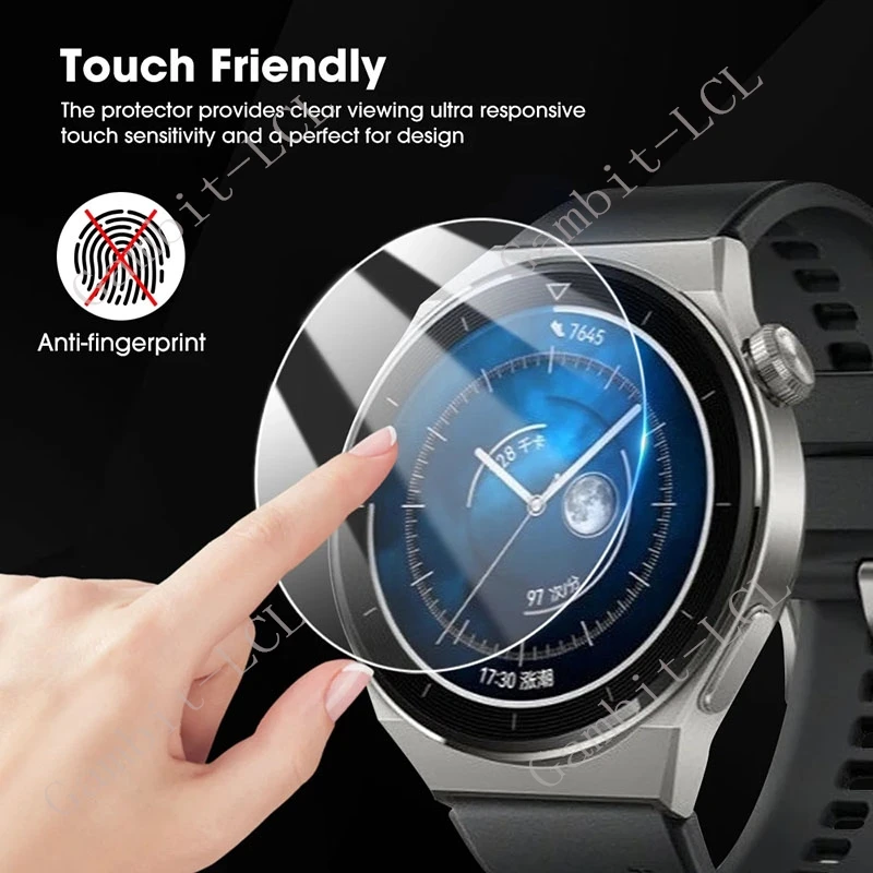 Premium Tempered Glass Screen Protector Set for Huawei Watch GT Series
