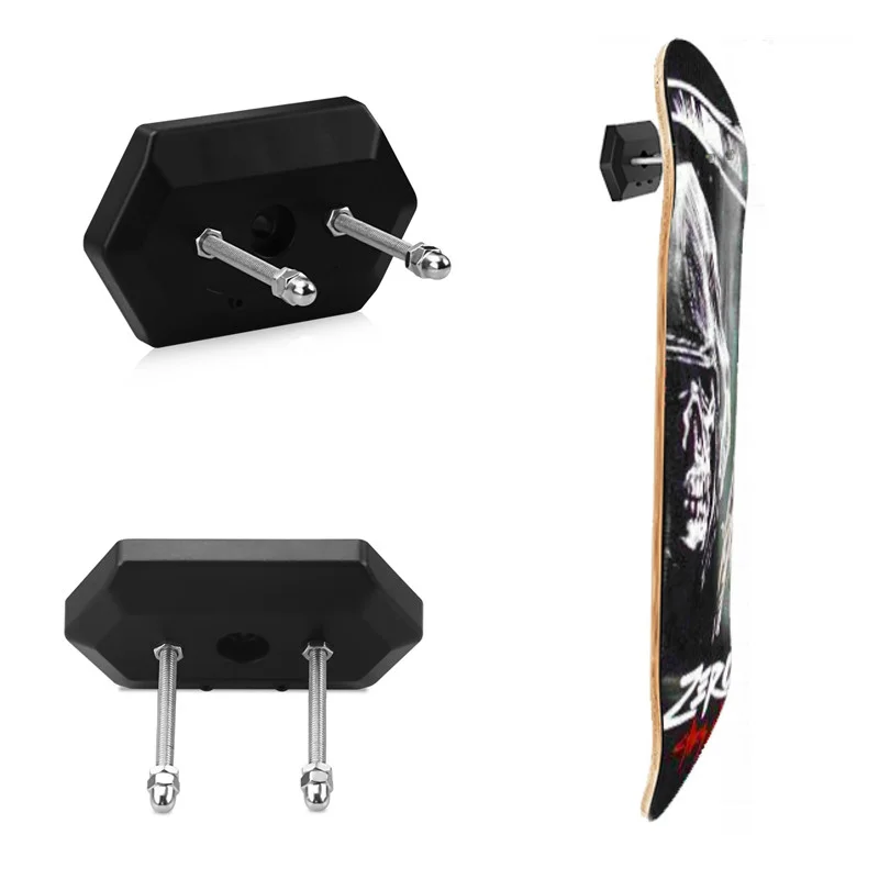 

1Pc Skateboard Display Rack ABS Wall Stand Fixed Mount Indoor Floating Skateboard Storage No Punching Bracket Quick Installation