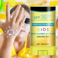 Kids Face Sunscreen Stick Broad Spectrum Protection For Babies Face Sunscreen Protector Non-Greasy Sunblock Gel UVA/UVB Sun 2