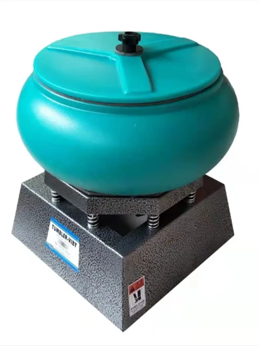 110V/220V 17Inch 350W Electric Vibrating Tumbler Vibratory Rock Tumbler Bowl Tum