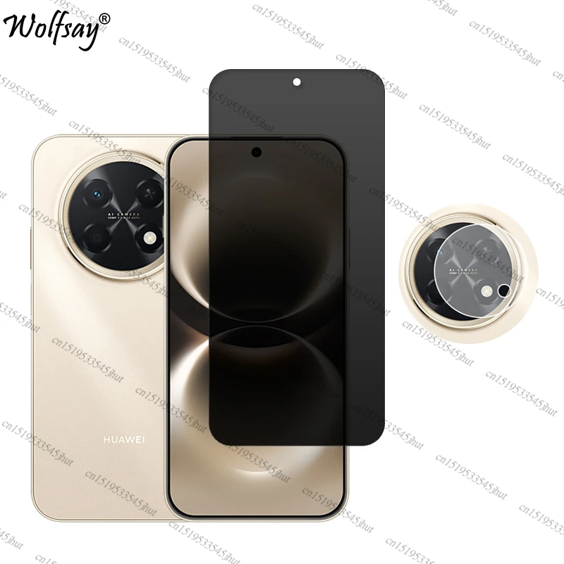 Premium Privacy Screen Protector with Anti-Spy and Camera Glass Protection