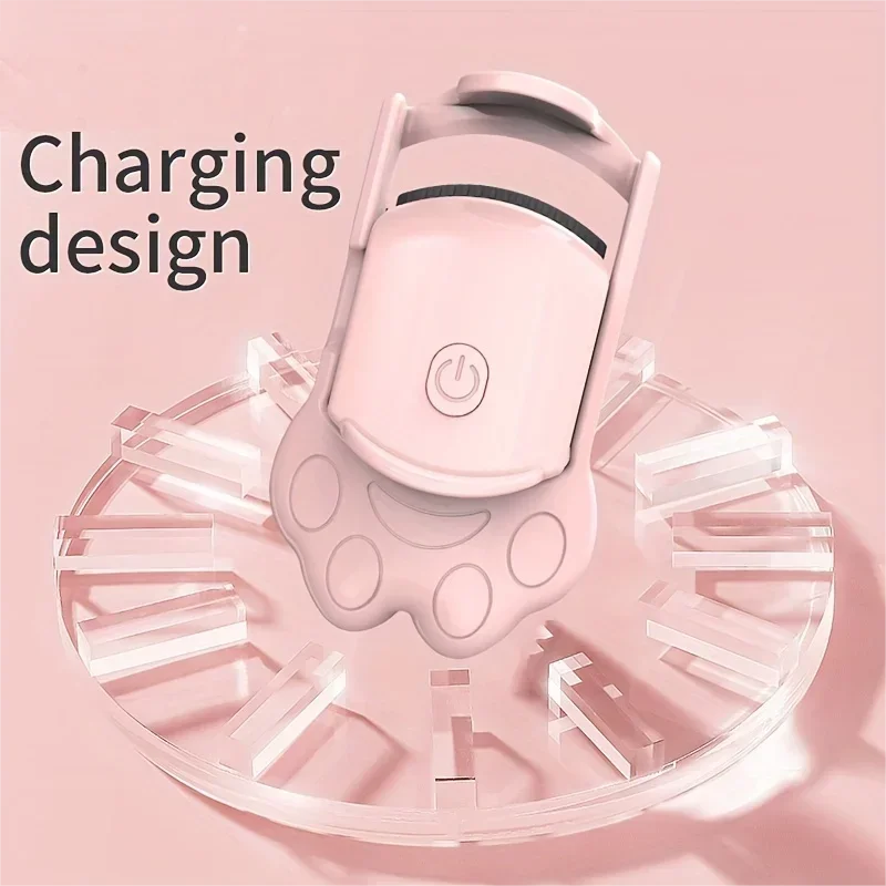 Intelligent Temperature Controlled Heated Eyelash Curler Long Lasting Curling Natural Curling Without Damaging Eyelashes