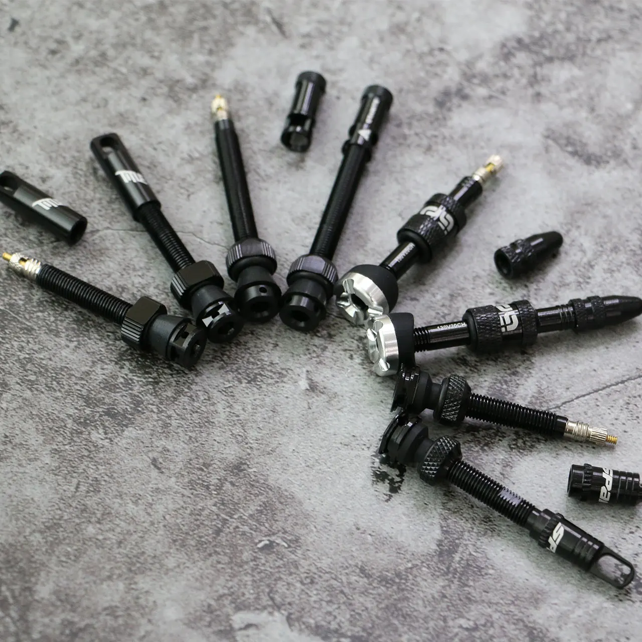 ฝาโลหะวาล์วแบบไม่มียางที่ถอดออกได้ 1 ชุด 2 ชิ้นอากาศเข้าขนาดใหญ่ 1