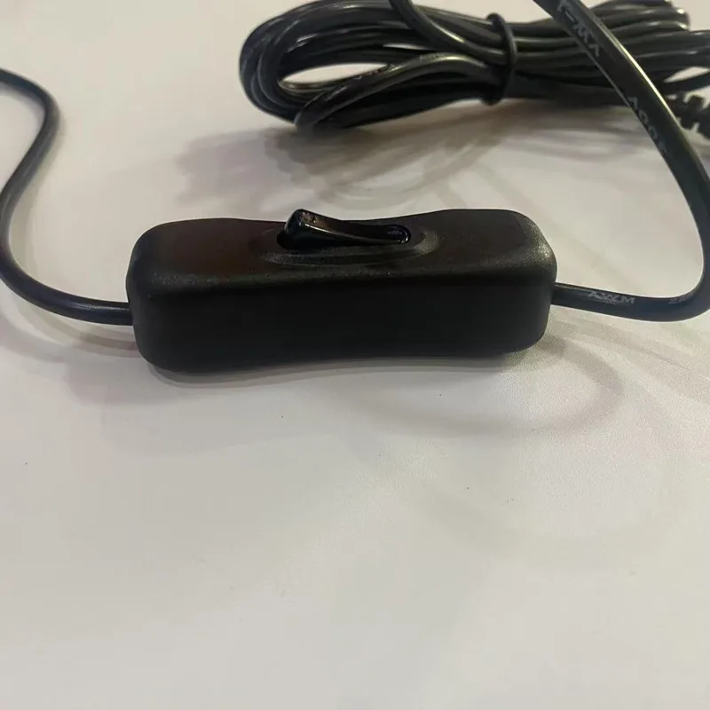 USB Cable With Switch ON/OFF 2Meters Length USB Extension Cable Toggle for USB Lamp Fan Power Supply 5