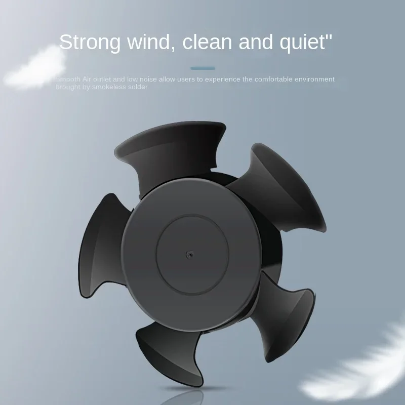 Soldering Iron Smoking Instrument Soldering Table Smoking Machine Maintenance Small Exhaust Fan Smoke Purifier