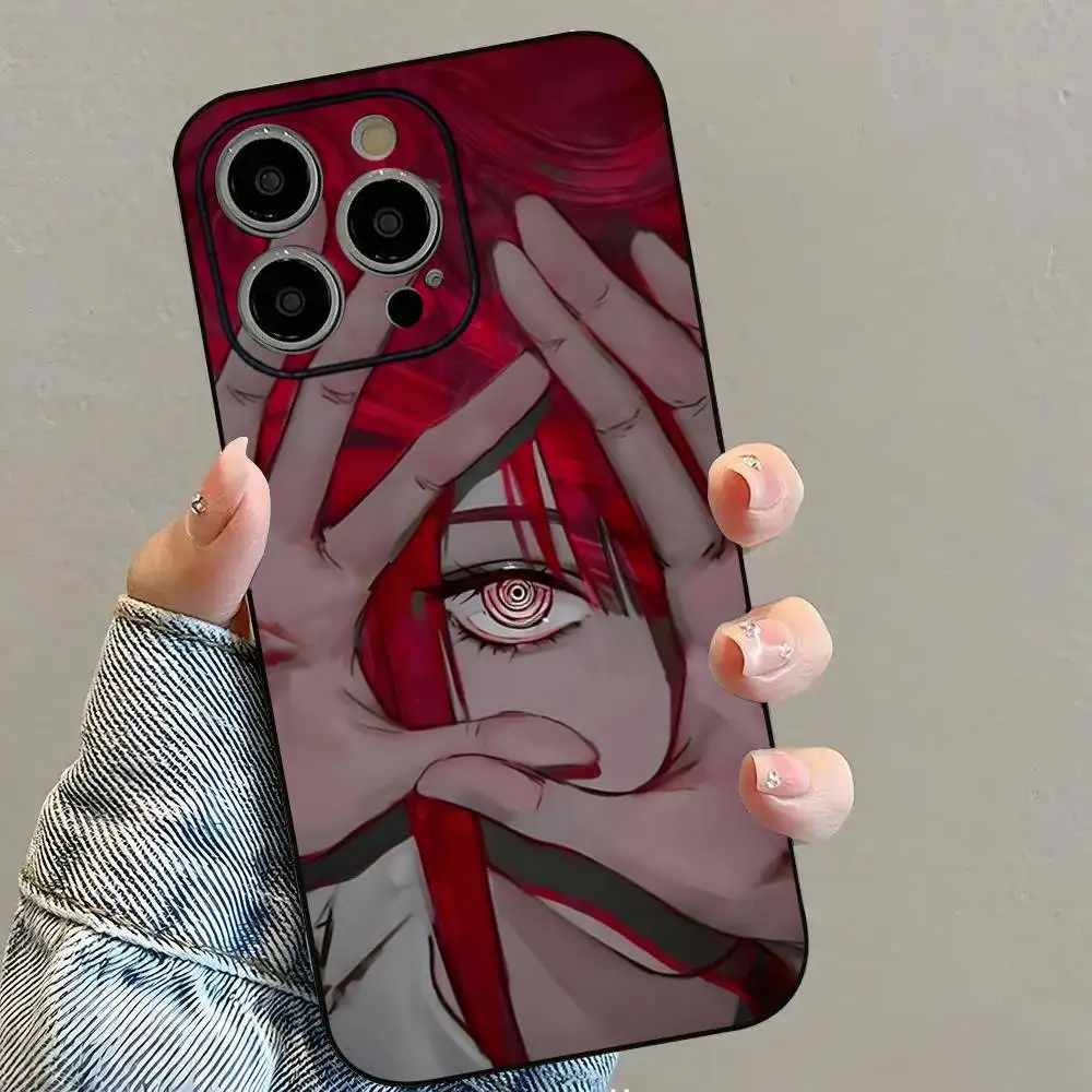 Chainsaw Man Makima Anime Soft TPU Phone Case