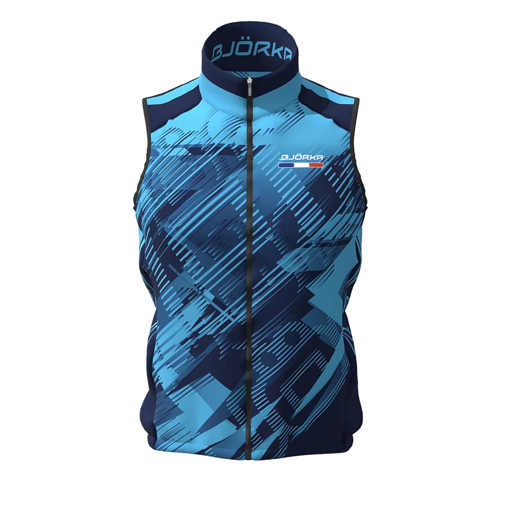 Pull de golf coupe-vent enfant MW500 bleu marine
