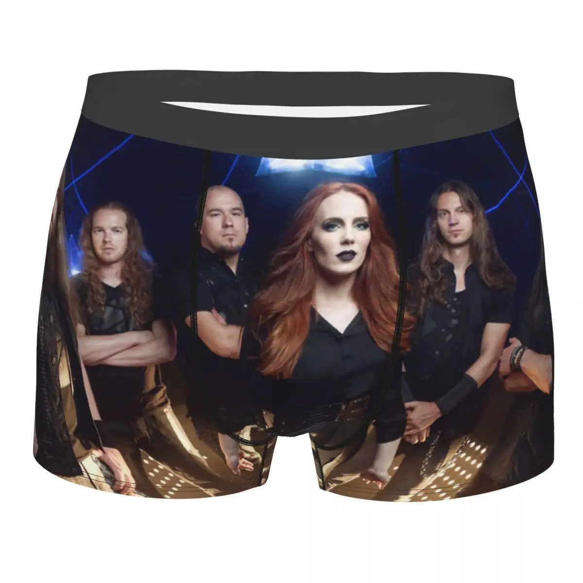 

Male Cool Horror Heavy Metal Rock Band Epicas Underwear Boxer Briefs Men Stretch Shorts Underpants