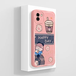Colorful Butterfly Mountain Liquid Durable Phone Case Shell - Samsung A02s (TYP455)