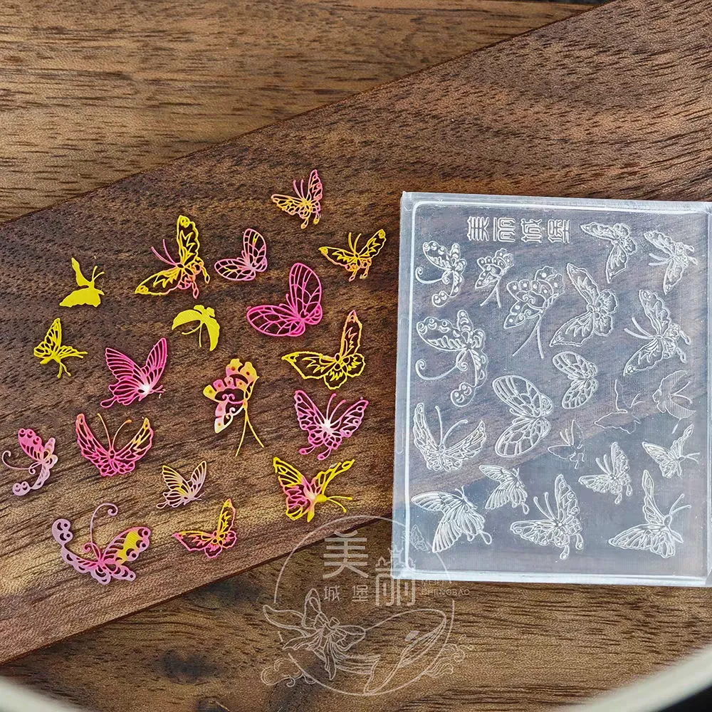 1pc 스완 로즈 3D 아크릴 네일 몰드 네일 아트 장식 손톱 DIY 실리콘 네일 스탬프 플레이트 손톱 제품 네일