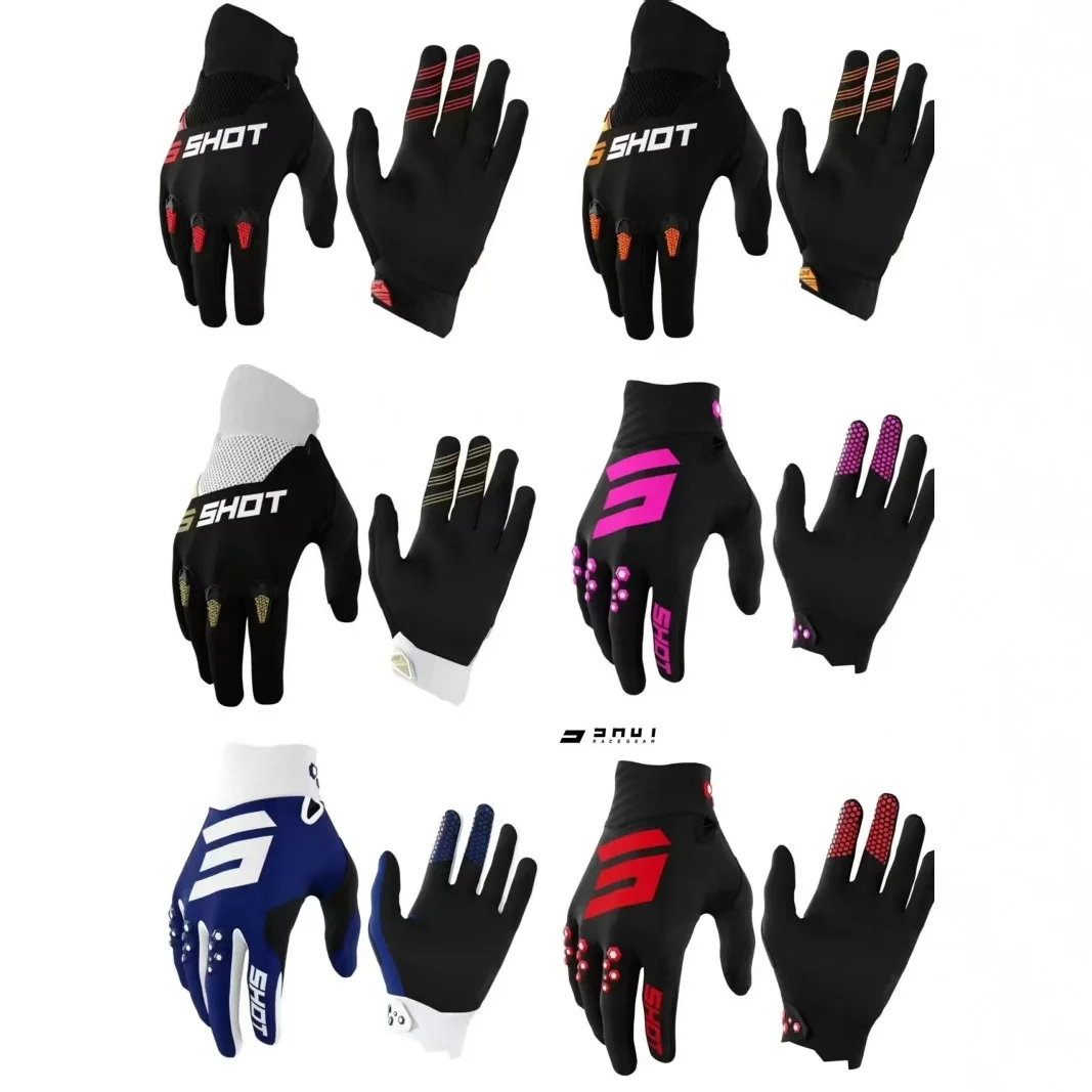 SHOT off-road motorcycle mountain bike outdoor riding sports gloves forest road crossing protective gloves joint edition
