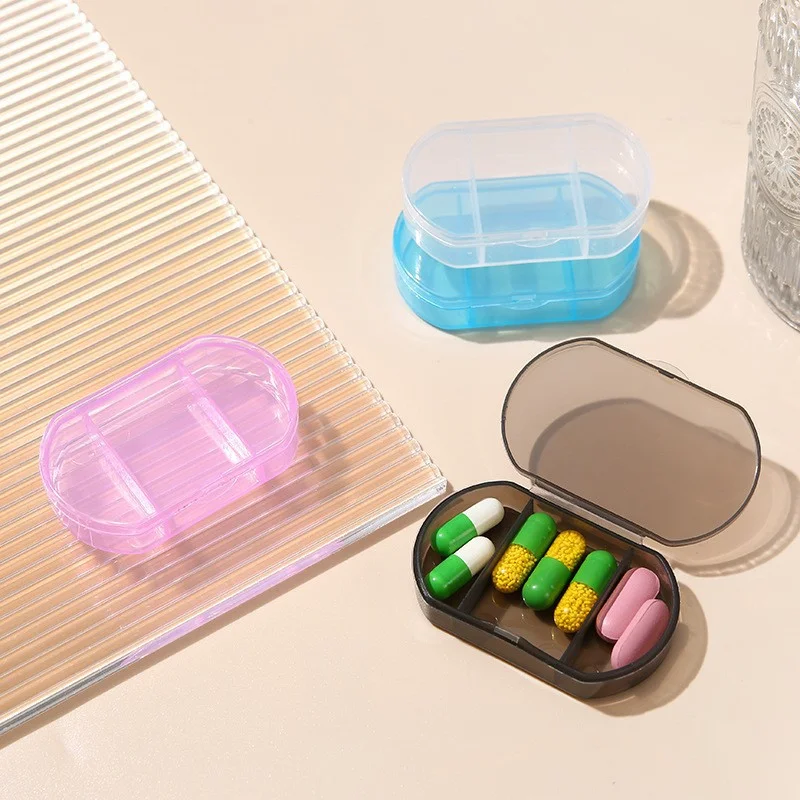 3 Grids Weekly Pill Box Medicine Organizer Tablet Storage Box Travel Pill Case Drug Dispenser Container Health Care Portable