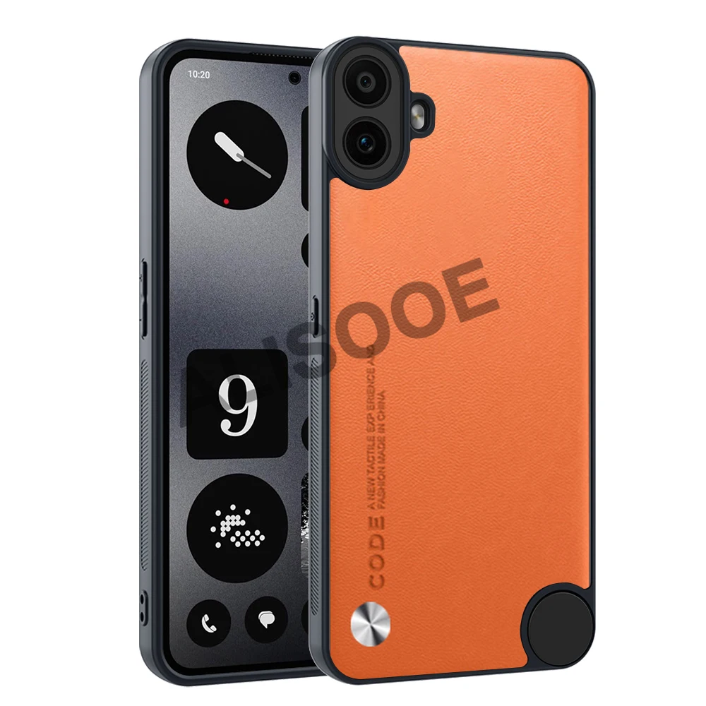 Luxury Shockproof PU-Leather Fiber Texture Phone Case Cover