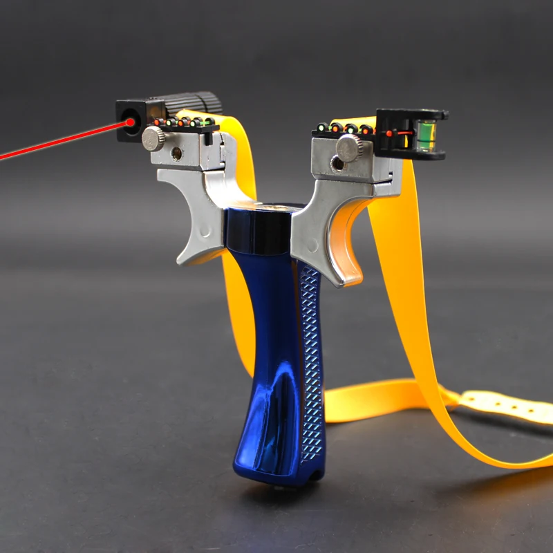 

New Outdoor Sports Slingshot Hunting Competitive Resin Slingshot Laser Powerful Rubber Band Children's Toy Launch Catapult ar15