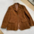 2023 Autumn and Winter New Genuine Sheepskin Leather Jacket Real Kid Suede Lambskin Suit E56