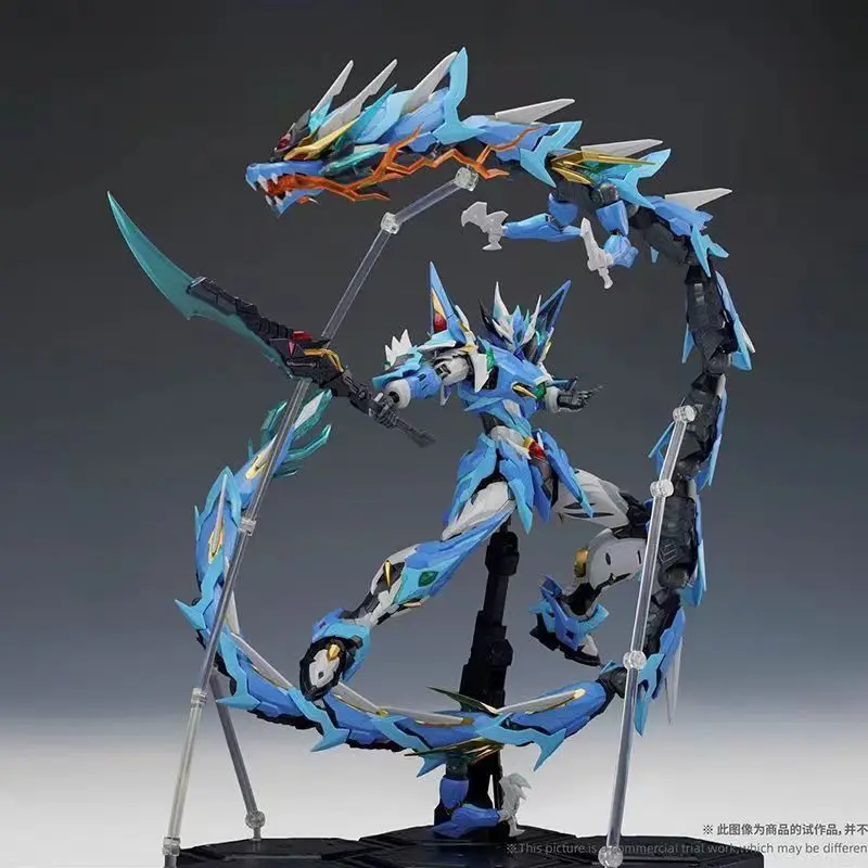 

Новый двигатель ядерный оригинальный телефон Mecha Qinglong Ao bing Модель Набор экшн-фигурка металлический скелет сборка игрушка
